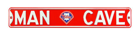 Philadelphia Phillies Authentic Steel Street Sign Man Cave with Logo 36x6 36in