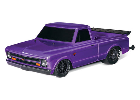 94076-4 Drag Slash Chevy 1/10 Scale 2WD Brushless Drag Racing Truck Purple
