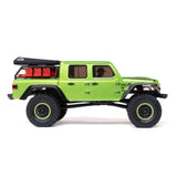 Axial AXI00005V2T3 1/24 SCX24 Jeep JT Gladiator 4WD Rock Crawler Brushed RTR, Green