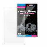 BCW Comic Book Bags Archivals 7x10 1/2 Modern/Current Museum Quality 50 per pack