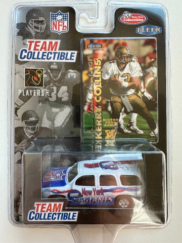 Kerry Collins New York Giants Team Collectible NFL GMC Yukon 1:58 Toy Vehicle