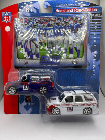 New York Giants Fleer GM Escalade Toy Vehicle Limited Edition 1:64 Scale