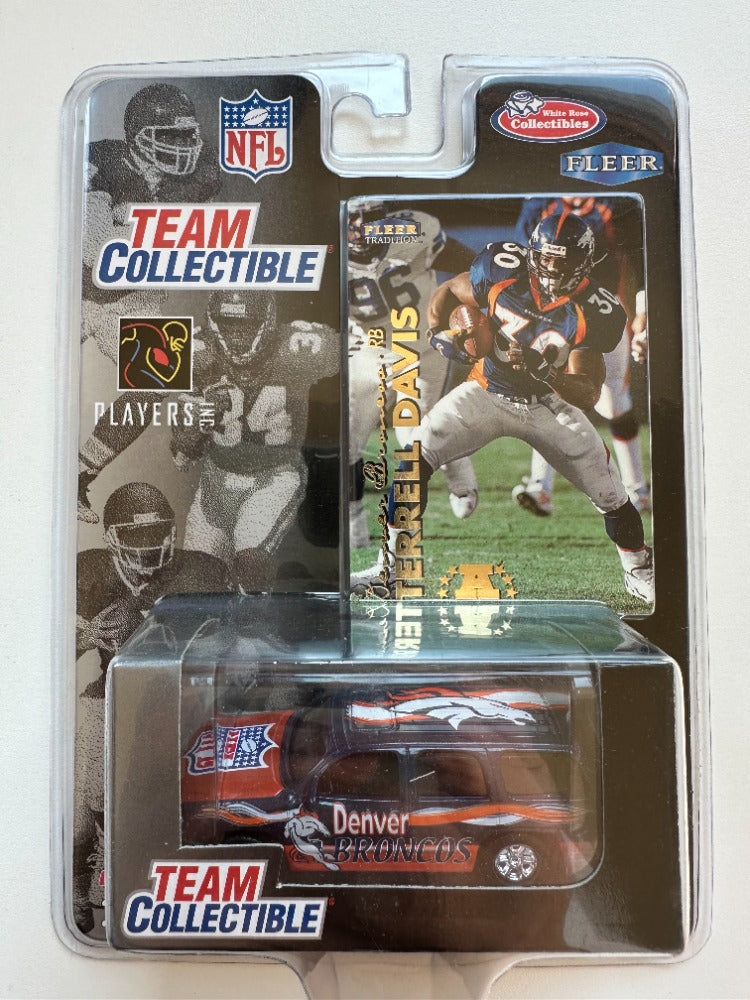 Terrell Davis Denver Broncos Team Collectible NFL GMC Yukon 1:58