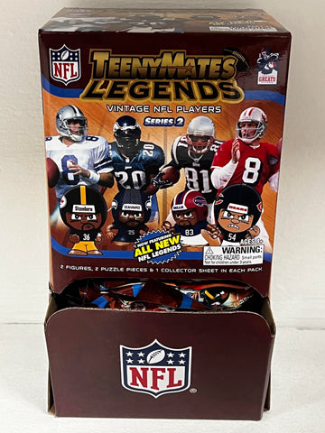 Teenymates NFL Legends Series 2 32 Pack Box