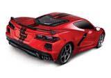 Traxxas 93054-4 Chevrolet Corvette Stingray C8 1/10 Scale AWD Supercar Red