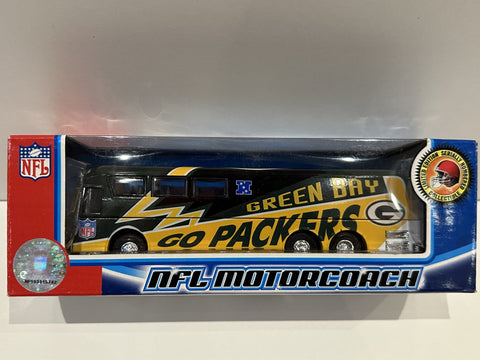 Green Bay Packers Fleer NFL Motorcoach 1:64 Toy Vehicle