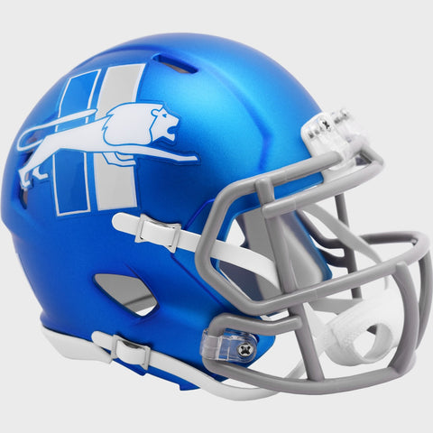 Detroit Lions 2023 Alternate Speed Riddell Mini Helmet New in box