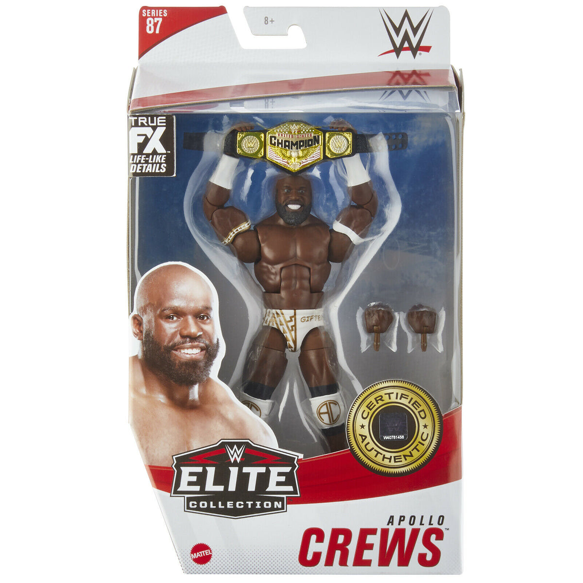 WWE Apollo Crews Elite Collection Series 87 Action Figure