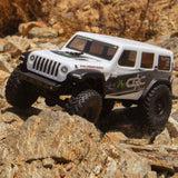 Axial AXI00002T1 1/24 SCX24 Jeep Wrangler JLU CRC Rock Crawler 4WD RTR White