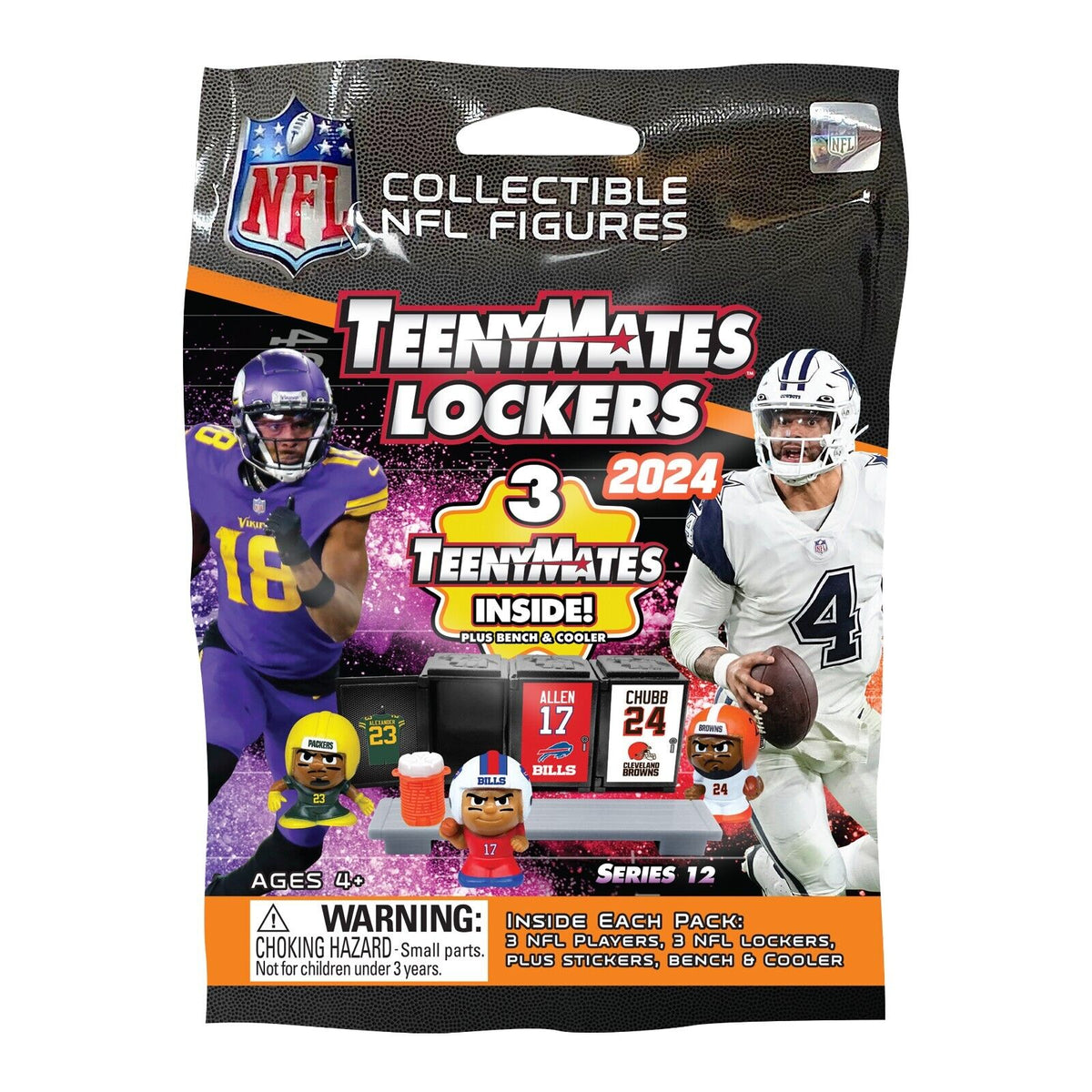 Party Animal Teenymates NFL Superstar Collector Set