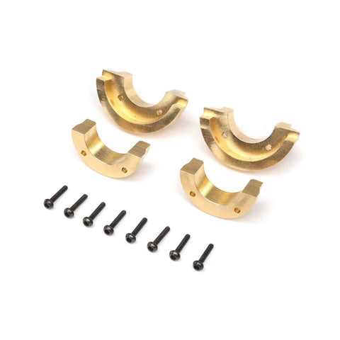 AXIAL AXI302004 Knuckle Weights, Brass 5.2g/9.2g (4) SCX24 AX24 HH