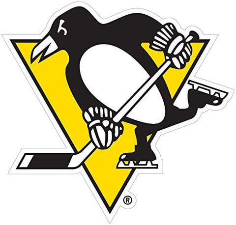 Pittsburgh Penguins Autentic Street Signs Laser Cut Steel Logo Magnet
