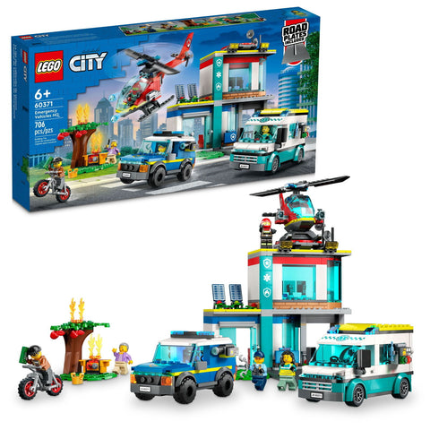 Lego 60371 City Emergancy Vehicles HQ