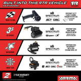 Arrma ARA2508T1 Mini Kraton 3S 4WD 1/16 RC Truck RTR Red