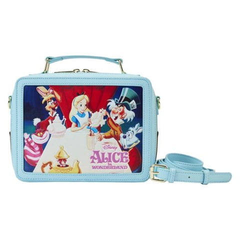 Loungefly Disney Alice in Wonderland Classic Movie Lunch Box Crossbody