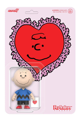 Charlie Brown Valentine Peanuts Super7 Reaction Figure