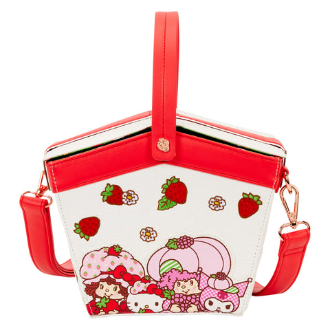 Loungefly SANRIO AND STRAWBERRY SHORTCAKE FIGURAL Crossbody Bag