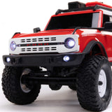 Axial AXI00006V2T6 2021 Ford Bronco SCX24 Red 1/24 RC Truck RTR