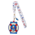 Loungefly Disney Donald Duck 90th Anniversary Lanyard with Cardholder