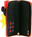 Loungefly Disney Queen of Hearts Zip Around  Wallet