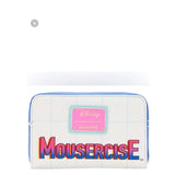 Loungefly Disney Mousercise Zip Around Wallet