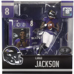 Lamar Jackson Baltimore Ravens NFL Mcfarlane Legacy Chase Figure