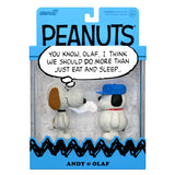 Olaf & Andy Peanuts Super7 Reaction Action Figure (2 pack)