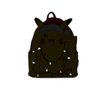 Loungefly Pokemon Holiday Pikachu Mini Backpack Lights Up