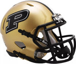 Purdue Boilermakers Riddell NCAA Gold 2023 Speed Mini Helmet New in Box