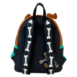 Loungefly Scooby Doo Skeleton Scooby Cosplay Mini Backpack Glow In The Dark