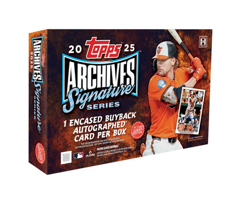 2025 Topps Archives Signature Series Baseball Hobby Box