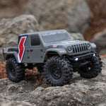 1/24 SCX24 Summit Racing Jeep Gladiator 4X4 Rock Crawler Battery Charger Inc Gray