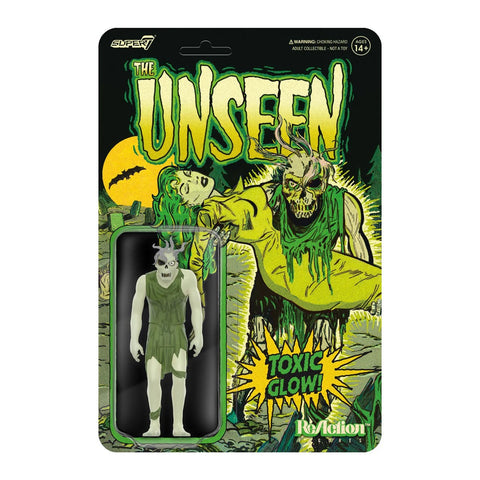 The Unseen Spine-Chilling Ghoul Toxic Glow Pre-Code Super7 Reaction Figure