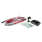 Pro Boat PRB08043T2 Blackjack 42" 8S Brushless Catamaran RTR: White/Red