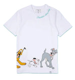 LOUNGEFLY DISNEY DOGS & CATS UNISEX TEE 2X