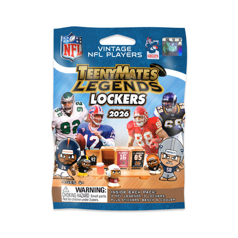 Teenymates NFL Legends Vintage Lockers 2026 Pack
