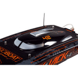Pro Boat PRB08043T1 Blackjack 42" 8S Brushless Catamaran RTR: Black/Orange