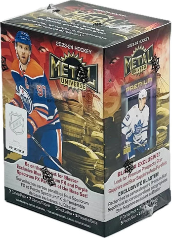 2023-24 Upper Deck Metal Universe Hockey Blaster Box