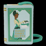 Loungefly Disney Princess and the Frog Tiana Recipe Book Crossbody Bag