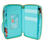 Loungefly Disney Moana Ocean Waves Zip Around Wallet