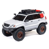 Axial AXI-1532T1 1/24 SCX24 Lexus GX 470 4X4 Rock Crawler RTR, White