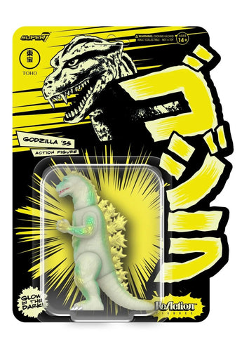 Godzilla '55 Glow TOHO Super7 Reaction Figure