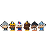 Squeezymates NFL Football 6 Figure 2027 Collector Set