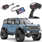 Traxxas 97074-1 A51 TRX4M Ford Bronco Scale Trail Crawler 1/18 Scale Blue