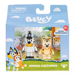 Bluey 2 Pack Animal Costumes Figure