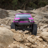 AXIAL AXI-1219T3 1/24 SCX24 Base Camp 4WD Rock Crawler Brushed RTR with Battery & Charger, Pink