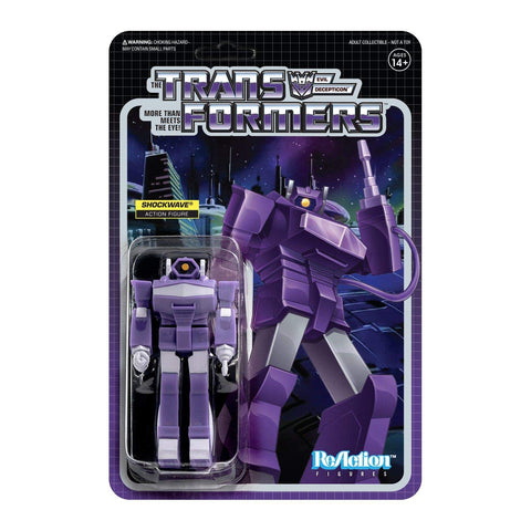 Shockwave Transformers Super 7 Reaction Action  Figure