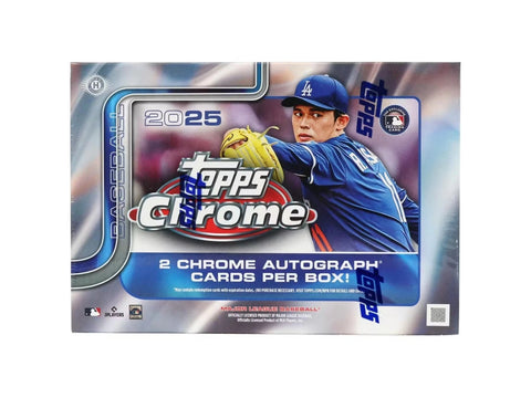 2025 Topps Chrome Baseball Hobby Breakers Delight Box