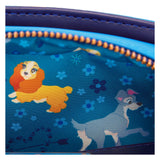 Loungefly Lady and the Tramp 70th Anniversary Crossbody Bag