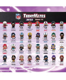 Teenymates NFL 2025 Series 12 Figures 32 Pack Box